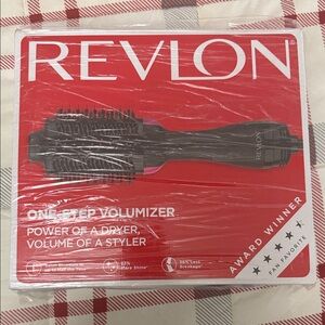Revlon One-Step Volumizer Brush - Red and Black Packaging